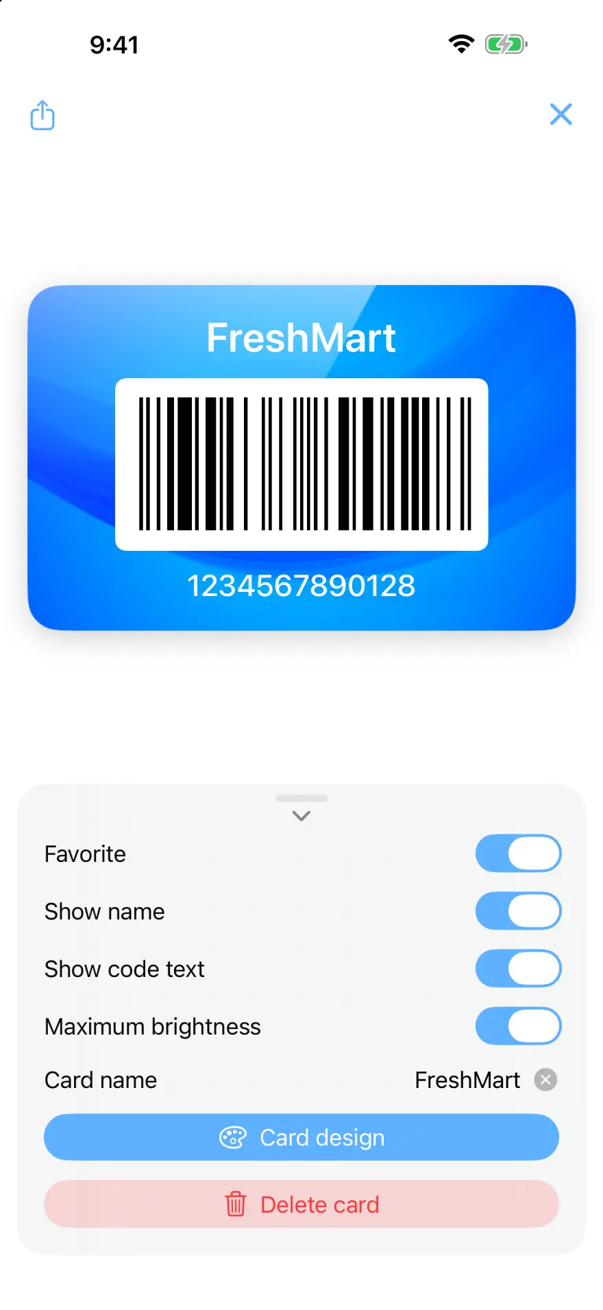 Scan Cards at Checkout